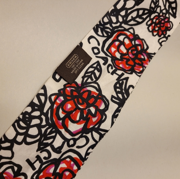 Coach skinny purse ponytail scarf - Picture 2 of 2